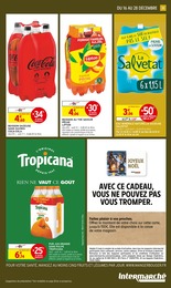 Prix et réduction Tropicana dans le prospectus Intermarché Super en cours Offre Tropicana dans le catalogue Intermarché Super du moment à la page 35