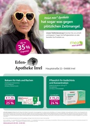 mea - meine apotheke Prospekt für Irrel: "Unsere September-Angebote", 4 Seiten, 01.09.2024 - 30.09.2024