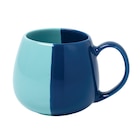 Mug boule bicolore - CARREFOUR HOME en promo chez Carrefour Mug boule bicolore - CARREFOUR HOME dans le catalogue Carrefour