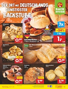 Brot im Netto Marken-Discount Prospekt "Aktuelle Angebote" mit 57 Seiten (Darmstadt)