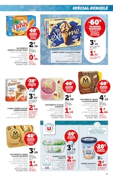 Prix et réduction Crème Glacée dans le prospectus Hyper U en cours Offre Crème Glacée dans le catalogue Hyper U du moment à la page 21