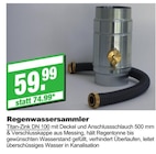 Regenwassersammler im Angebot bei EGGER Fachmarkt in Landshut Regenwassersammler Angebote von Titan-Zink bei EGGER Fachmarkt Landshut für 59,99 €