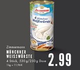 Aktuelle Zimmermann Angebote bei E center in Essen Aktuelles Münchner Weißwürste Angebot bei E center in Essen ab 2,99 €