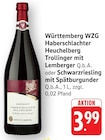 Haberschlachter Heuchelberg Trollinger mit Lemberger bei EDEKA im Prospekt "" für 3,99 €