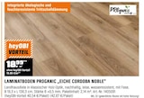 LAMINATBODEN PROGANIC „EICHE CORDOBA NOBLE“ Angebote von PROganic bei OBI Wiesbaden für 19,99 €