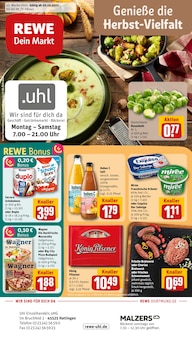 Aktueller REWE Prospekt "Dein Markt" Aktueller REWE Prospekt