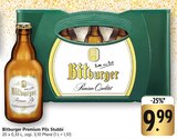 Premium Pils Stubbi - Bitburger en promo chez E center Strasbourg à 9,99 €