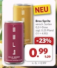 Spritz von Bree für 0,99 € bei combi im Angebot Spritz von Bree im aktuellen combi Prospekt