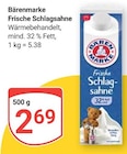 Frische Schlagsahne im Angebot bei GLOBUS in Worms Frische Schlagsahne Angebote von Bärenmarke bei GLOBUS Worms für 2,69 €
