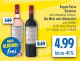 Primitivo Bio Wein Angebote von Doppio Passo bei diska Chemnitz für 4,99 €