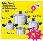 Topfset Picanto Angebote bei SB Möbel Boss Dresden für 29,99 €