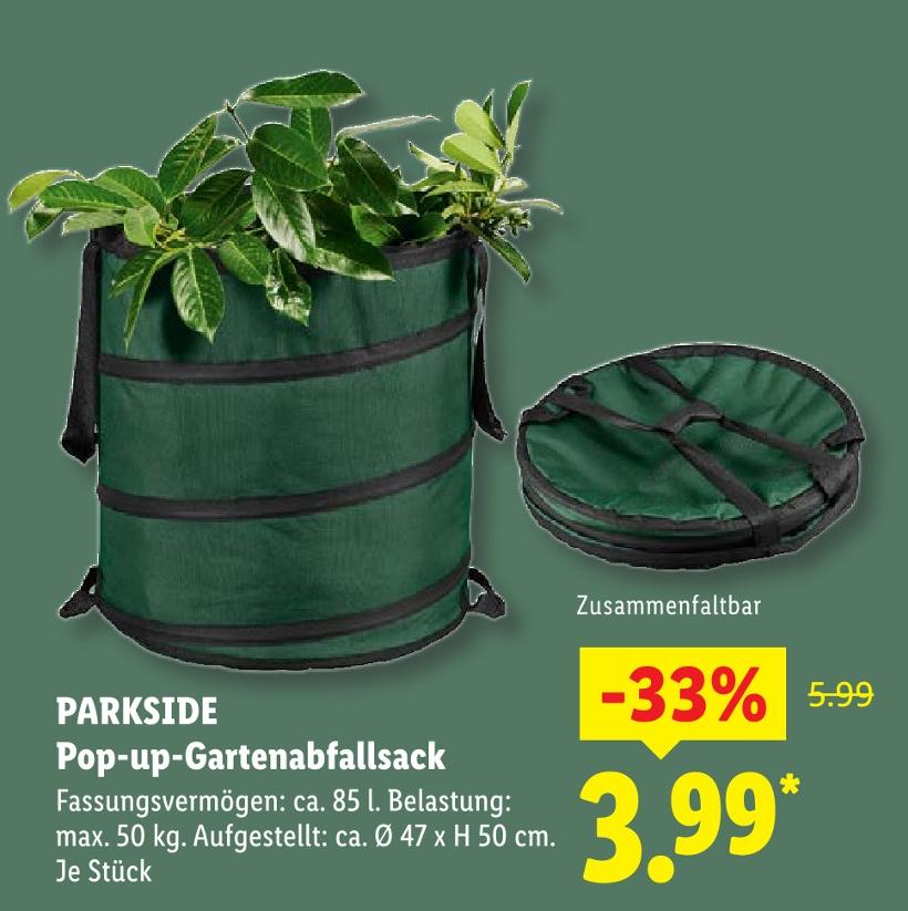 Pop-up-Gartenabfallsack
