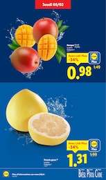 Offre Mangue dans le catalogue Lidl du moment à la page 4