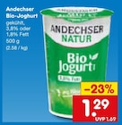 Bio-Joghurt von Andechser im aktuellen Netto Marken-Discount Prospekt für 1,29 €