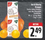 EDEKA Mülsen - Orangen Angebot im Prospekt Orangen bei EDEKA im Mülsen Prospekt für 2,49 €