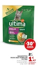 Croquettes pour chat stérilisé - ULTIMA en promo chez Super U Croquettes pour chat stérilisé - ULTIMA dans le catalogue Super U