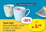 Tasse Capri Angebote bei ROLLER Konstanz für 3,49 €