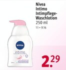 Intimpflege- Waschlotion Angebote von Nivea Intimo bei Rossmann Weimar für 2,29 €