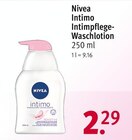 Intimpflege- Waschlotion im Angebot bei Rossmann in Aschaffenburg Intimpflege- Waschlotion Angebote von Nivea Intimo bei Rossmann Aschaffenburg für 2,29 €