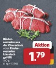 Rinderrouladen aus der Oberschale Angebote bei combi Bad Oeynhausen für 1,79 €