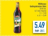 Gebirgskräuter Likör im Angebot bei diska in Erfurt Gebirgskräuter Likör Angebote von Wilthener bei diska Erfurt für 5,49 €