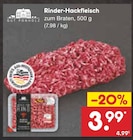 Rinder-Hackfleisch Angebote bei Netto Marken-Discount Salzgitter für 3,99 €