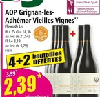 Promo AOP Grignan-les-Adhémar Vieilles Vignes à 2,39 € dans le catalogue Norma à Strasbourg