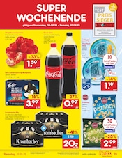 Coca Cola im Netto Marken-Discount Prospekt in Ansbach Aktueller Netto Marken-Discount Prospekt mit Coca Cola, "Aktuelle Angebote", Seite 55