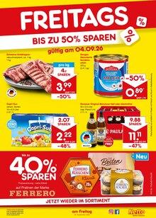 Schweinefilet im aktuellen Netto Marken-Discount Prospekt (München) Schweinefilet im Netto Marken-Discount Prospekt "Aktuelle Angebote" mit 72 Seiten (München)