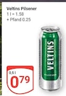 Pilsener im Angebot bei GLOBUS in Plauen Pilsener Angebote von Veltins bei GLOBUS Plauen für 0,79 €