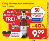 Netto Marken-Discount Borken - König Pilsener oder Alkoholfrei Angebot im Prospekt König Pilsener oder Alkoholfrei bei Netto Marken-Discount im Borken Prospekt für 9,99 €