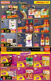 Hühnerbrühe Angebot im aktuellen Norma Prospekt auf Seite 10