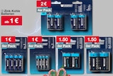 Zink-Kohle Batterien von  im aktuellen Woolworth Prospekt für 1,00 €