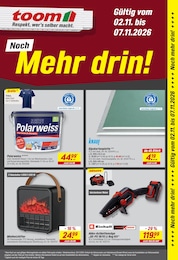 toom Baumarkt Prospekt für Obergünzburg mit 4 Seiten toom Baumarkt Prospekt für Obergünzburg: "Respekt, wer's selber macht.", 4 Seiten, 02.11.2026 - 07.11.2026