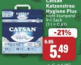 Aktuelles Katzenstreu Hygiene Plus Angebot bei combi in Hannover ab 5,49 €