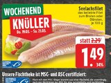 Seelachsfilet Angebote bei E center Siegburg für 1,49 €
