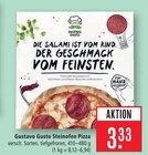 Steinofen Pizza im Angebot bei Marktkauf in Friedrichshafen Steinofen Pizza Angebote von Gustavo Gusto bei Marktkauf Friedrichshafen für 3,33 €