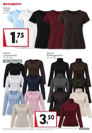 Damen T-Shirt Angebot & Preis im aktuellen Woolworth Prospekt Damen T-Shirt Angebot im aktuellen Woolworth Prospekt auf Seite 4