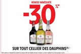 -30% de remise immédiate sur tout Cellier des Dauphins - Cellier des Dauphins - Intermarché à Poitiers -30% de remise immédiate sur tout Cellier des Dauphins - Cellier des Dauphins en promo chez Intermarché Poitiers