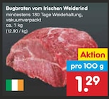 Bugbraten vom Irischen Weiderind im Angebot bei Netto Marken-Discount in Peine Bugbraten vom Irischen Weiderind Angebote bei Netto Marken-Discount Peine für 1,29 €