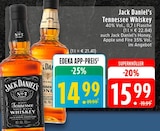 Tennessee Whiskey Angebote von Jack Daniel's bei EDEKA Neuss für 14,99 €