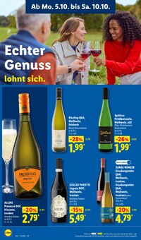 Prosecco im Lidl Prospekt "LIDL LOHNT SICH" mit 69 Seiten (Frankfurt (Main))