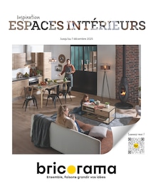 Catalogue Bricorama à Champigny-sur-Marne, avec 56 pages Prospectus Bricorama à Champigny-sur-Marne, "Inspiration ESPACES INTÉRIEURS", 56 pages, 27/10/2025 - 07/12/2025