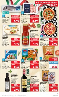 Pizza im Kaufland Prospekt "Hier bin ich richtig" mit 75 Seiten (Augsburg)