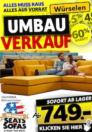 Seats and Sofas Prospekt für Aldenhoven: "UMBAU VERKAUF", 1 Seite, 29.06.2024 - 04.07.2024
