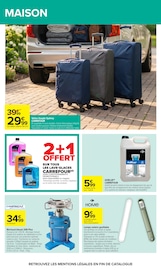 Valise en promo dans le catalogue Carrefour à la page 80