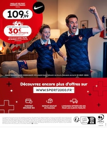 Catalogue Sport 2000 de la semaine 22, "SPORT 2000", page 2, 25/05/2026 - 14/06/2026 Prospectus Sport 2000 en cours, "SPORT 2000", page 2 sur 2