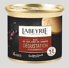 Promo Bloc de foie gras de canard dégustation à 6,59 € dans le catalogue Intermarché Super à Descartes