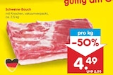 Schweine-Bauch für 4,49 € bei Netto Marken-Discount im Angebot Schweine-Bauch im aktuellen Netto Marken-Discount Prospekt