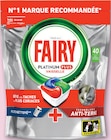 Tablettes lave-vaisselle Tout en 1 Platinum Plus Original X40 - Fairy en promo chez Netto La Ciotat à 7,14 €